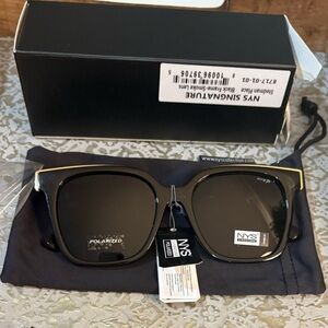 NYS Polarized Black Sunglasses